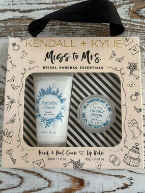 NWT Kendall & Kylie Miss to Mrs Bridal Handbag Essentials Lip Balm Hand Cream